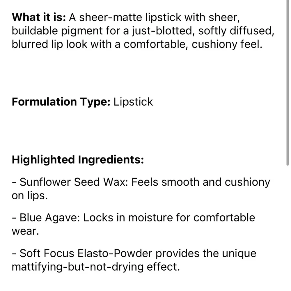 GLOSSIER Generation G Sheer Matte Lipstick in Leo Full Size 3 g - Picture 10 of 11